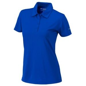 🧢 NWOT Columbia Women’s Omni-Wick Birdie Polo Shirt – Blue – Size Medium